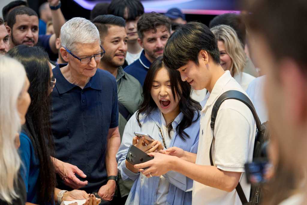 Apple's iPhone Tim Cook