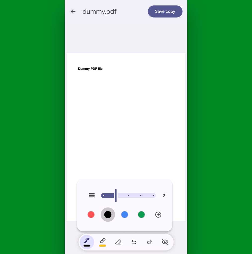 Android view, sign, edit PDFs: Chrome editor